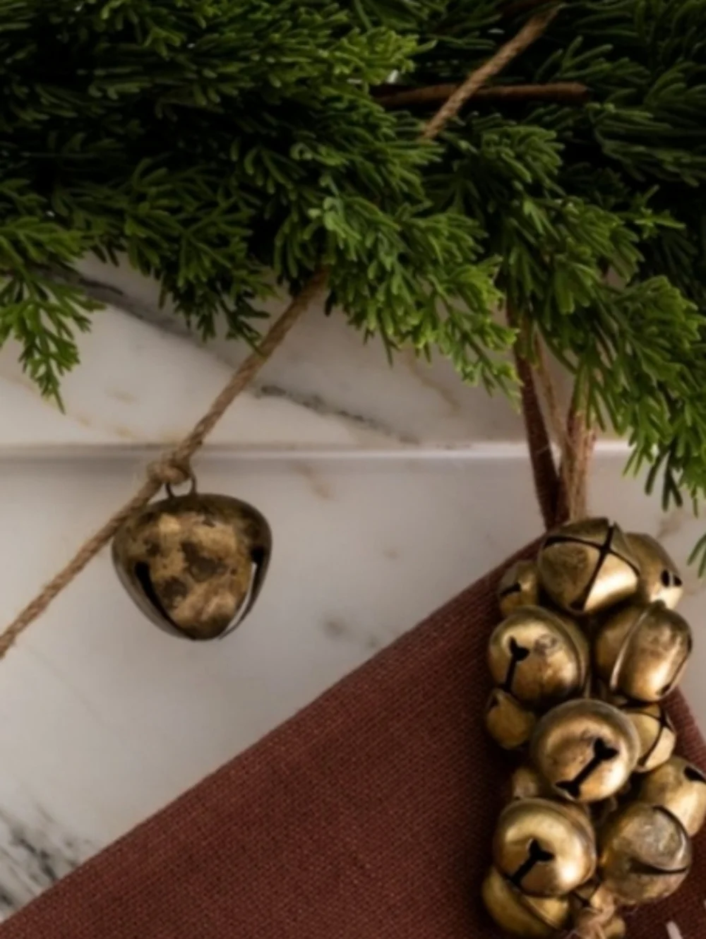NWOT McGee & Co Bell Garland